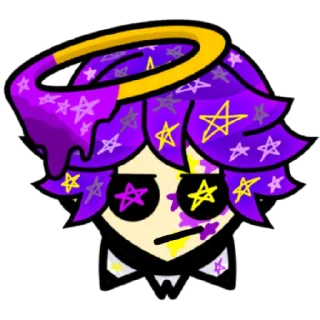😄 emoji Космический даун Telegram sticker 10 of 12