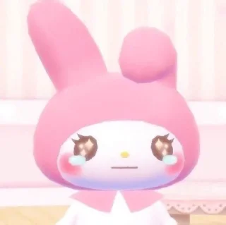 Sticker from I love my Melody.