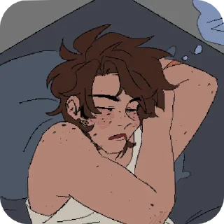 😪 emoji Егор Линч (автор: криз/ксиз) Telegram sticker 23 of 38