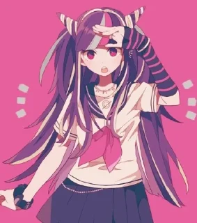 😯 emoji Ibuki Mioda best (2) Telegram sticker 11 of 60