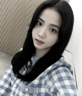 🤍 emoji jisoo Telegram sticker 19 of 38