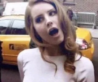 🌟 emoji Lana del rey Telegram sticker 4 of 66