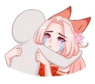 😭 emoji Госпожа Аи Telegram sticker 5 of 19