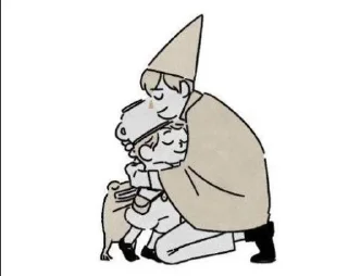 🫶 emoji По ту сторону изгороди Грег часть 2 Telegram sticker 8 of 12