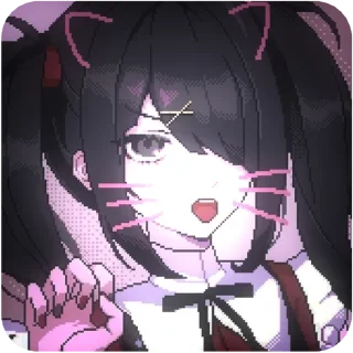 🕷 emoji ⲁⲙⲉ ⲥⲏⲁⲛ  ♡⸝⸝  @bluetand Telegram sticker 5 of 42