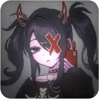 🕷 emoji ⲁⲙⲉ ⲥⲏⲁⲛ  ♡⸝⸝  @bluetand Telegram sticker 13 of 42