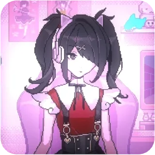 🕷 emoji ⲁⲙⲉ ⲥⲏⲁⲛ  ♡⸝⸝  @bluetand Telegram sticker 16 of 42