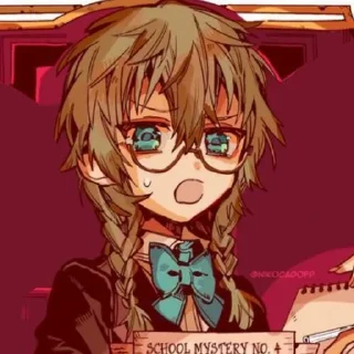 🌺 emoji Сидзима мей в цвете Telegram sticker 5 of 69