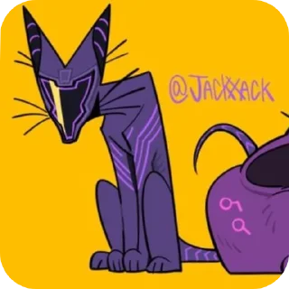 🐱 emoji Саундкот @Blackstalker1 Telegram sticker 24 of 99