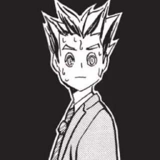 😶 emoji Бокуто и Куроо♥︎ Telegram sticker 13 of 89