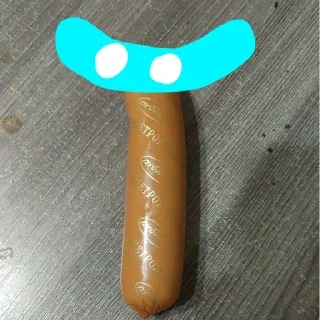 🌭 emoji Голубая🥰 Telegram sticker 12 of 19