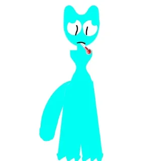 🤒 emoji Голубая🥰 Telegram sticker 10 of 19