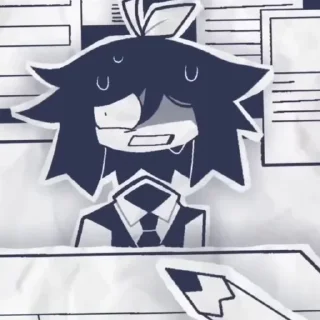 🌟 emoji огрызки бумажные Telegram sticker 14 of 92