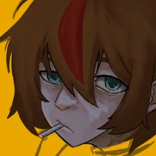 🚬 emoji Артерис лор Telegram sticker 16 of 119
