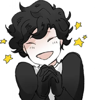 ⛅️ emoji желтые глазки Telegram sticker 24 of 111
