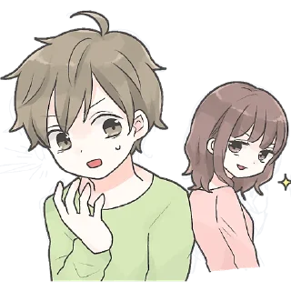 😦 emoji Ты и я @Nyasticks Telegram sticker 5 of 41