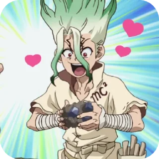 Sticker from Dr.Stone
