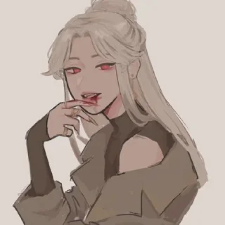 🥂 emoji Ningguang::@all_fandom_rurubots Telegram sticker 13 of 55