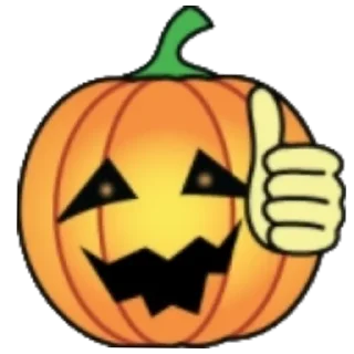 👍 emoji 🎃 Telegram sticker 9 of 25