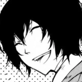 🌟 emoji Dazai Osamy. Telegram sticker 15 of 100