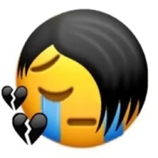 🖤 emoji oooooo Telegram sticker 22 of 99