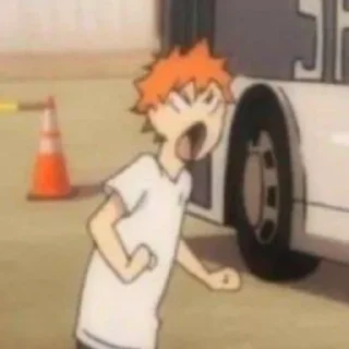 Sticker from Haikyuu