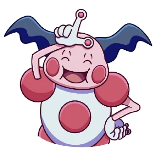 🤭 emoji Mr. Mime by @rudchenkocustom Telegram sticker 12 of 36
