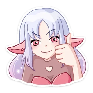 👍 emoji Флоренс  (@TgSticker) Telegram sticker 24 of 48