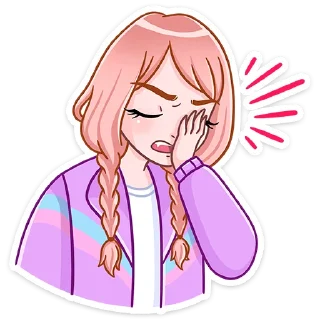 🤦‍♀️ emoji Эмили :: @stickroom Telegram sticker 21 of 48