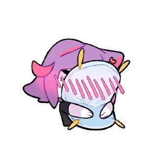 🫣 emoji Анимированная Масюня Telegram sticker 8 of 15
