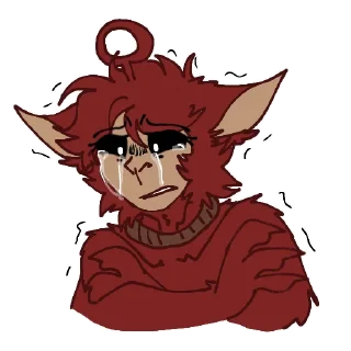 😢 emoji Po's Life Telegram sticker 9 of 17
