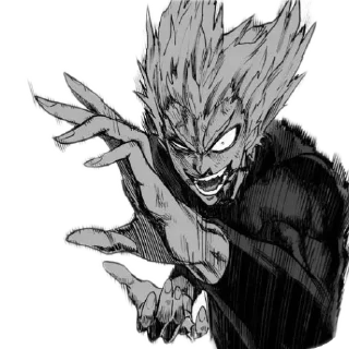 😡 emoji garou. Telegram sticker 6 of 13