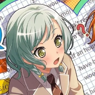 💌 emoji Hina Hikawa ☆ ～('▽^人) Telegram sticker 7 of 21