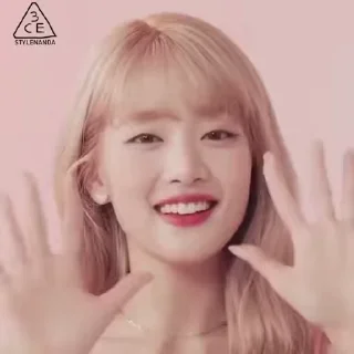 👋 emoji Minnie 3 (G)I-DLE @gidle_sticker Telegram sticker 8 of 47