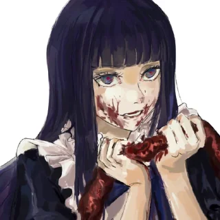 🩸 emoji ♡Бернкастель / Bernkastel♡ by @rpp_chatikk Telegram sticker 13 of 73