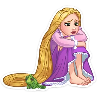 Sticker from Рапунцель (@TgSticker)