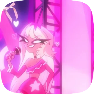 🎀 emoji БОЛЬШЕ ⇨ @CLOOBHUB ВЕРОСИКА АДСКИЙ БОСС HELLUVA ТГ Telegram sticker 17 of 111