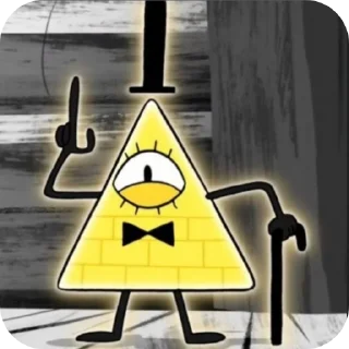 🪑 emoji Гравити Фолз Telegram sticker 20 of 120