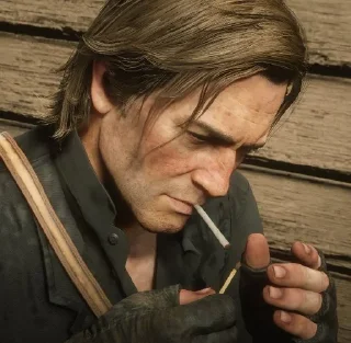 🤠 emoji Arthur Morgan @g0dd3sssss Telegram sticker 12 of 60