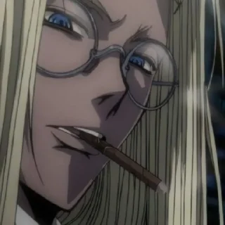 🚬 emoji Integra Hellsing Telegram sticker 10 of 48