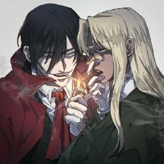 Sticker from Integra Hellsing