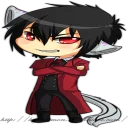 🐶 emoji Hellsing Telegram sticker 8 of 32