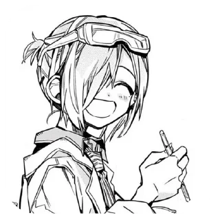 🌟 emoji Mitsuba Sousuke @Agentmeoww Telegram sticker 14 of 50