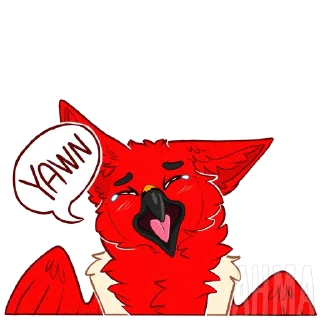 🥱 emoji Firestorm Telegram sticker 15 of 93