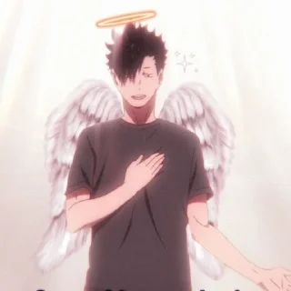 😇 emoji Osamu Telegram sticker 7 of 18