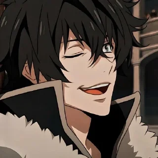 😉 emoji Восхождение героя щита @anime_sticks Telegram sticker 10 of 20