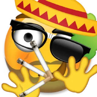 👍 emoji Семья мексиканцев Telegram sticker 6 of 14