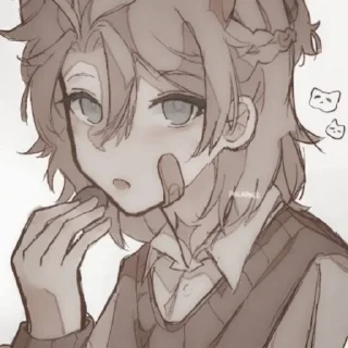 🧁 emoji Альбедо альбом Telegram sticker 13 of 50