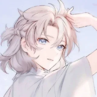 😊 emoji Альбедо альбом Telegram sticker 14 of 50