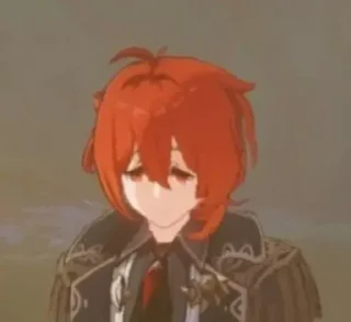 Sticker from Genshin Mirror memes